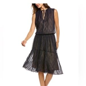 Vince Starry Dot Dress size Large